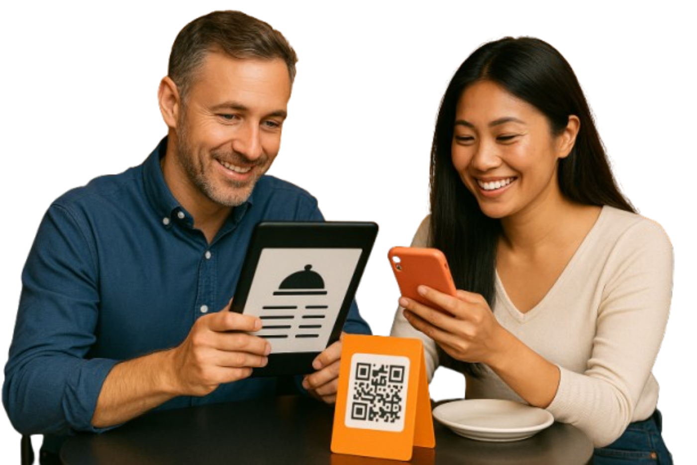 Aperçu menu QR